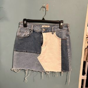 PacSun denim skirt